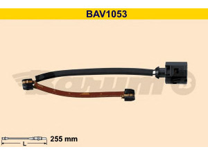 BARUM BAV1053 įspėjimo kontaktas, stabdžių trinkelių susidėvėjimas 
 Stabdžių sistema -> Susidėvėjimo indikatorius, stabdžių trinkelės
955 612 365 20, 955 612 365 30