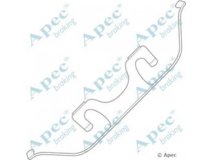 APEC braking KIT595 priedų komplektas, stabdžių trinkelė 
 Stabdžių sistema -> Būgninis stabdys -> Dalys/priedai