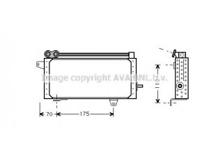 AVA QUALITY COOLING RT3145 alyvos aušintuvas, variklio alyva 
 Aušinimo sistema -> Radiatorius/alyvos aušintuvas -> Alyvos aušintuvas
7701035979, 7701042653