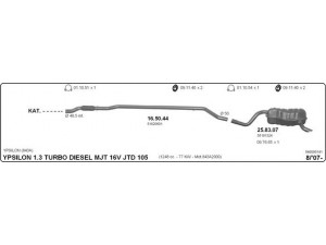 IMASAF 546000141 išmetimo sistema 
 Išmetimo sistema -> Išmetimo sistema, visa