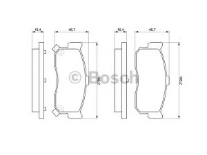 BOSCH 0 986 461 144 stabdžių trinkelių rinkinys, diskinis stabdys 
 Techninės priežiūros dalys -> Papildomas remontas
44060 31U92, 44060 7E690, AY060 NS031