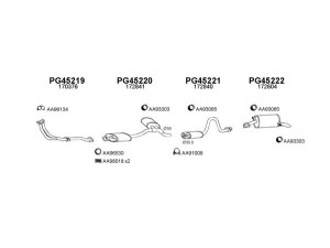 VENEPORTE 450150 išmetimo sistema