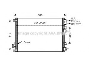 AVA QUALITY COOLING CR5093 kondensatorius, oro kondicionierius