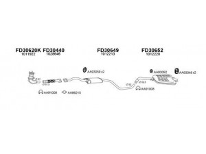 VENEPORTE 300197 išmetimo sistema 
 Išmetimo sistema -> Išmetimo sistema, visa