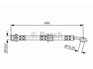 BOSCH 1 987 476 896 stabdžių žarnelė 
 Stabdžių sistema -> Stabdžių žarnelės
58737 29310, 58737 29320