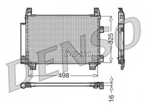 DENSO DCN50001 kondensatorius, oro kondicionierius 
 Oro kondicionavimas -> Kondensatorius
884600D050