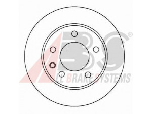A.B.S. 15819 stabdžių diskas 
 Dviratė transporto priemonės -> Stabdžių sistema -> Stabdžių diskai / priedai
569039, 90223919, 90271134