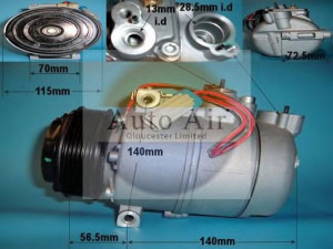 AUTO AIR GLOUCESTER 14-0266P kompresorius, oro kondicionierius 
 Oro kondicionavimas -> Kompresorius/dalys
1854066, 1854148, 24428118, 90507617