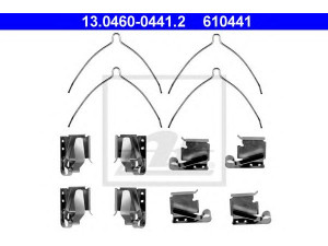 ATE 13.0460-0441.2 priedų komplektas, diskinių stabdžių trinkelės 
 Stabdžių sistema -> Diskinis stabdys -> Stabdžių dalys/priedai
04947-22010, 04947-33040, 04947-33090
