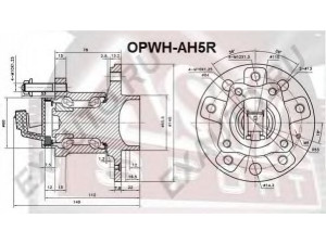 ASVA OPWH-AH5R rato stebulė 
 Ašies montavimas/vairavimo mechanizmas/ratai -> Rato stebulė/montavimas -> Rato stebulė
16 04 316, 93178626