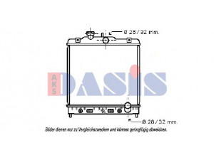 AKS DASIS 103000N radiatorius, variklio aušinimas 
 Aušinimo sistema -> Radiatorius/alyvos aušintuvas -> Radiatorius/dalys
19010P28G51, 19010P28G52, 19010P2FA51