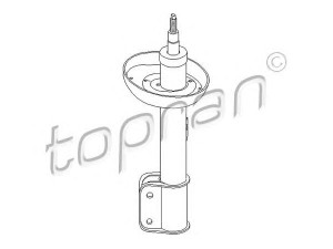 TOPRAN 206 692 amortizatorius 
 Pakaba -> Amortizatorius
03 44 001, 03 44 042, 3 44 001