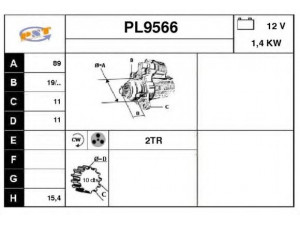 SNRA PL9566 starteris
6T7004