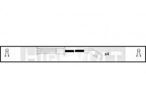 STANDARD OEF511 uždegimo laido komplektas 
 Kibirkšties / kaitinamasis uždegimas -> Uždegimo laidai/jungtys
77 00 866 923