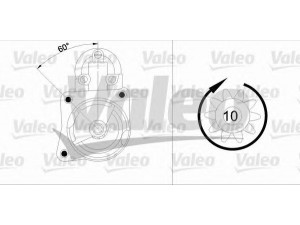 VALEO 433347 starteris 
 Elektros įranga -> Starterio sistema -> Starteris
1008828, 5022454, 5023551, 5027131