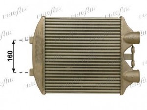 FRIGAIR 0712.3001 tarpinis suslėgto oro aušintuvas, kompresorius 
 Variklis -> Oro tiekimas -> Įkrovos agregatas (turbo/superįkrova) -> Tarpinis suslėgto oro aušintuvas
6LL145804