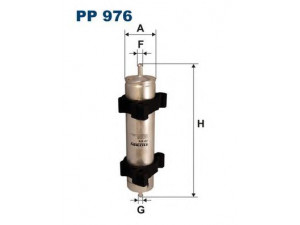 FILTRON PP976 kuro filtras 
 Techninės priežiūros dalys -> Papildomas remontas
13327787476, 13327794549