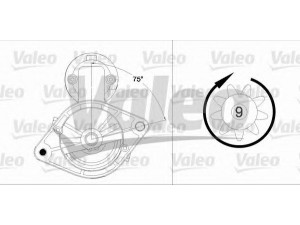 VALEO 458191 starteris 
 Elektros įranga -> Starterio sistema -> Starteris
51810302, 51823860, 51880229, 33353237