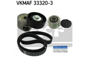 SKF VKMAF 33320-3 V formos rumbuotas diržas, komplektas 
 Techninės priežiūros dalys -> Techninės priežiūros intervalai
16 123 516 80, 5750.PG, 5750.RE