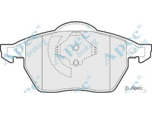 APEC braking PAD930 stabdžių trinkelių rinkinys, diskinis stabdys 
 Techninės priežiūros dalys -> Papildomas remontas
1J0698151L, 8N0698151, 1J0698151L