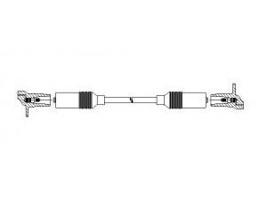 BREMI 117/50 uždegimo laidas 
 Kibirkšties / kaitinamasis uždegimas -> Uždegimo laidai/jungtys
N03888718, N10052705