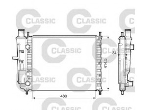 VALEO 232788 radiatorius, variklio aušinimas 
 Aušinimo sistema -> Radiatorius/alyvos aušintuvas -> Radiatorius/dalys
46534995