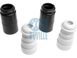 RUVILLE 816801 apsauginio dangtelio komplektas, amortizatorius 
 Ašies montavimas/vairavimo mechanizmas/ratai -> Montavimas, pakabos statramstis