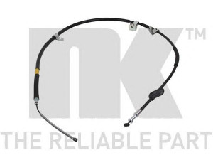 NK 904407 trosas, stovėjimo stabdys 
 Stabdžių sistema -> Valdymo svirtys/trosai
26051AE010