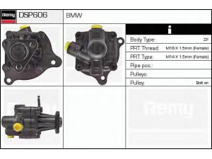 DELCO REMY DSP606 hidraulinis siurblys, vairo sistema 
 Vairavimas -> Vairo pavara/siurblys
32 41 1 141 419