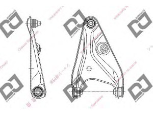DJ PARTS DA1518 vikšro valdymo svirtis 
 Ašies montavimas/vairavimo mechanizmas/ratai -> Valdymo svirtis/pasukamosios svirties sujungimas -> Vairo trauklės (valdymo svirtis, išilginis balansyras, diago
6001-547-520, 6001-550-446, 6001-550-909