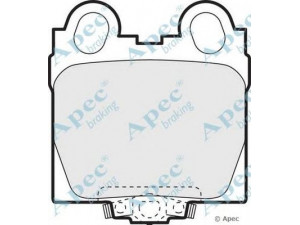 APEC braking PAD1126 stabdžių trinkelių rinkinys, diskinis stabdys 
 Techninės priežiūros dalys -> Papildomas remontas
0446622180, 0446630130, 0446630150