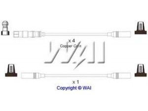 WAIglobal SL766 uždegimo laido komplektas