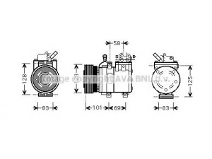 AVA QUALITY COOLING HYK166 kompresorius, oro kondicionierius 
 Oro kondicionavimas -> Kompresorius/dalys
9770117800