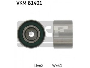 SKF VKM 81401 kreipiantysis skriemulys, paskirstymo diržas 
 Diržinė pavara -> Paskirstymo diržas/komplektas -> Laisvasis/kreipiamasis skriemulys
13503-62040