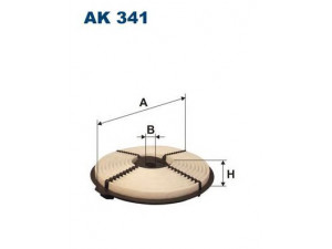 FILTRON AK341 oro filtras 
 Techninės priežiūros dalys -> Techninės priežiūros intervalai
408, 1780115060, 178011506083, A1245C