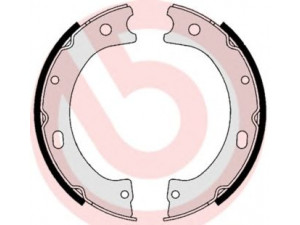 BREMBO S 56 535 stabdžių trinkelių komplektas, stovėjimo stabdis 
 Stabdžių sistema -> Rankinis stabdys
36160C9625