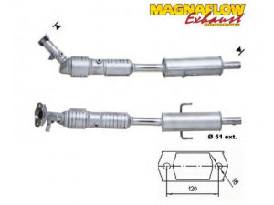MAGNAFLOW 74805 katalizatoriaus keitiklis 
 Išmetimo sistema -> Katalizatoriaus keitiklis
L3022055XC, L3022055XD, L3Y52055X