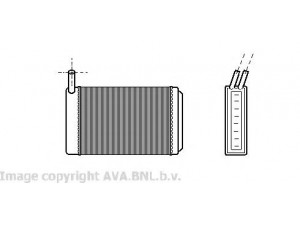 AVA QUALITY COOLING VW6061 šilumokaitis, salono šildymas 
 Šildymas / vėdinimas -> Šilumokaitis
171819031C, 171819031D, 171819121