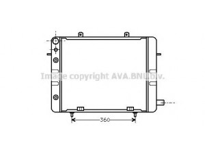AVA QUALITY COOLING OL2058 radiatorius, variklio aušinimas 
 Aušinimo sistema -> Radiatorius/alyvos aušintuvas -> Radiatorius/dalys
1302177, 90122593