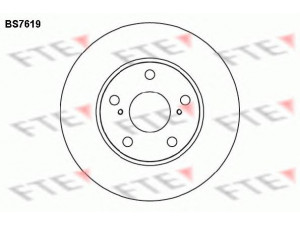 FTE BS7619 stabdžių diskas 
 Dviratė transporto priemonės -> Stabdžių sistema -> Stabdžių diskai / priedai
43512-02180, 43512-02200, 43512-12690