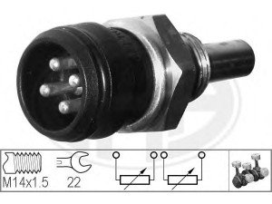 ERA 330334 siuntimo blokas, aušinimo skysčio temperatūra 
 Elektros įranga -> Jutikliai
008 542 32 17