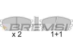 BREMSI BP2392 stabdžių trinkelių rinkinys, diskinis stabdys 
 Techninės priežiūros dalys -> Papildomas remontas
45022SF0505, 45022SF0600, 45022SF0601