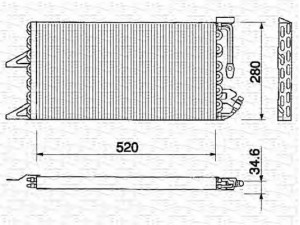 MAGNETI MARELLI 350203130000 kondensatorius, oro kondicionierius 
 Oro kondicionavimas -> Kondensatorius
46479313, 46479313