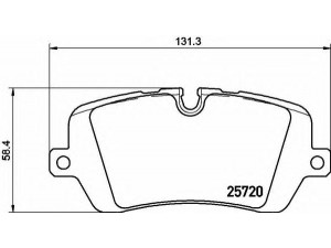 BREMBO P 44 021 stabdžių trinkelių rinkinys, diskinis stabdys 
 Techninės priežiūros dalys -> Papildomas remontas
LR036574, LR036574 , LR065492