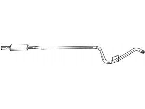 AKS DASIS SG50427 vidurinis duslintuvas