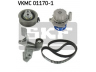 SKF VKMC 01170-1 vandens siurblio ir paskirstymo diržo komplektas 
 Diržinė pavara -> Paskirstymo diržas/komplektas -> Paskirstymo diržas/komplektas
06A 109 181, 06A 109 243 A, 06A 121 011 E