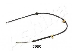 ASHIKA 131-05-586R trosas, stovėjimo stabdys 
 Stabdžių sistema -> Valdymo svirtys/trosai
MB256731