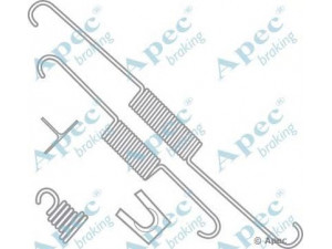 APEC braking KIT712 priedų komplektas, stabdžių trinkelės 
 Stabdžių sistema -> Būgninis stabdys -> Dalys/priedai