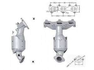 MAGNAFLOW 64109 katalizatoriaus keitiklis 
 Išmetimo sistema -> Katalizatoriaus keitiklis
2851037530, 2851037530