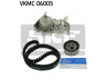 SKF VKMC 06005 vandens siurblio ir paskirstymo diržo komplektas 
 Diržinė pavara -> Paskirstymo diržas/komplektas -> Paskirstymo diržas/komplektas
77 00 273 279, 77 00 273 650, 77 00 866 518